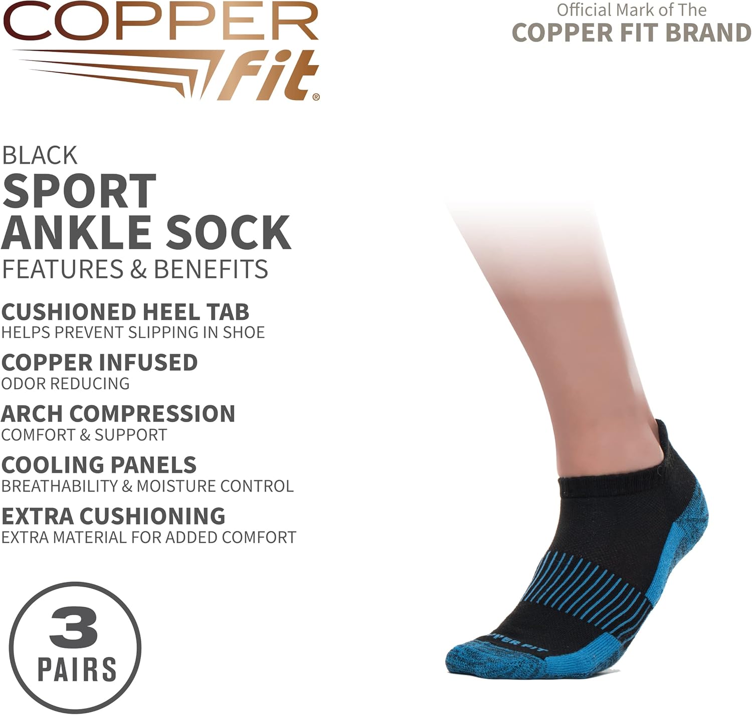 Ankle Length Sport Socks - Image 2
