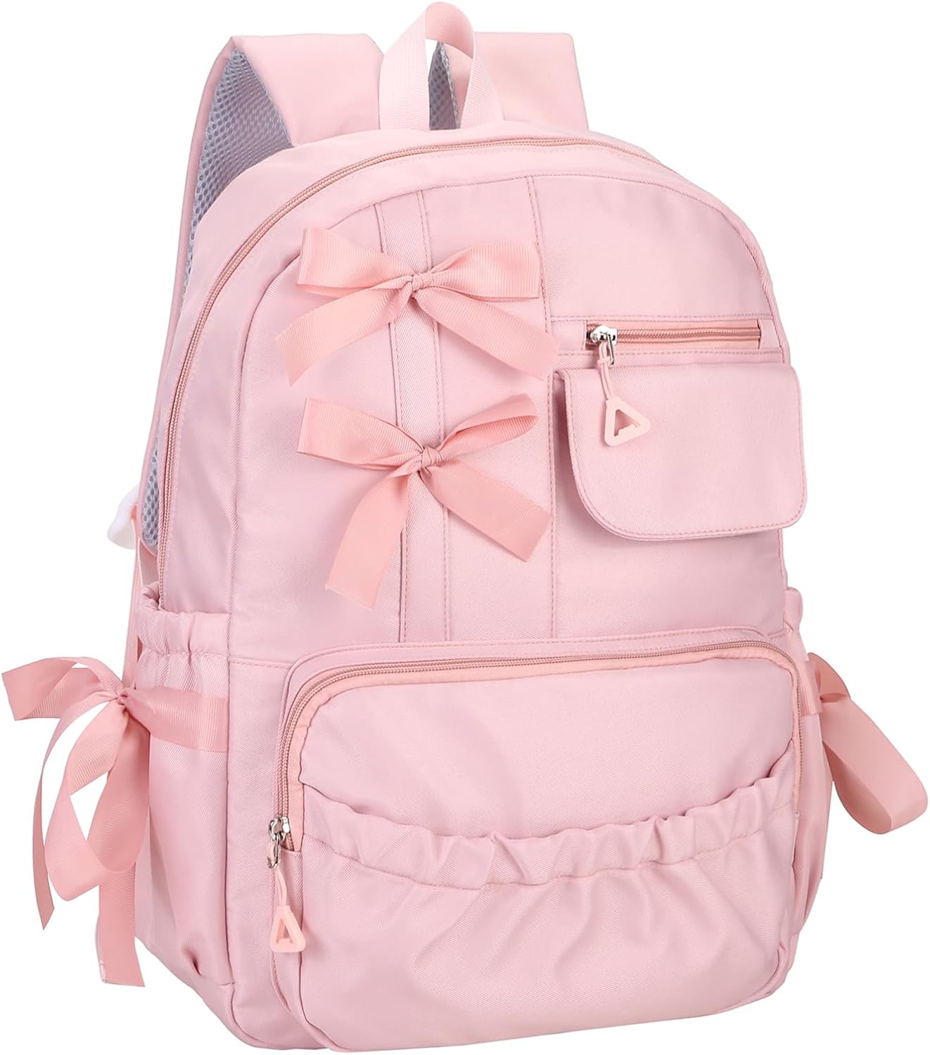 Phaoullzon Girls Backpack with Bow for School Coquette Bookbag Kawaii Dance Bag