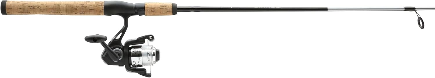 Shakespeare Cirrus 6'6" Spinning Fishing Rod and Reel Combo, 2-Piece Graphite Rod Blank, Size 30 Spinning Reel, Pre-Spooled with Monofilament Fishing Line - Image 3